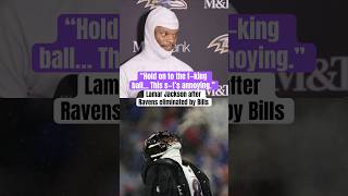 Lamar speaks on turnovers after loss to Bills