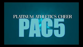 Platinum Athletics Cheer PAC5 2024-2025