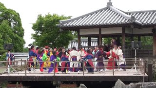 よさこい総踊り⑥「うらじゃ音頭」 @ バサラの宴 (池田城跡公園会場/2部) 2017-05-13T14:41