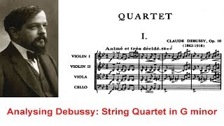 Analyzing Debussy's String Quartet