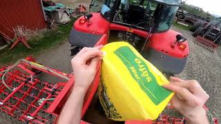 Cab View | Massey Ferguson 7480 | Seeding and rolling