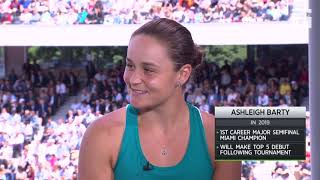 Ashleigh Barty: 2019 Roland Garros Quarterfinal Win Tennis Channel Interview
