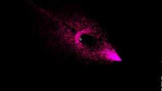 GPU Particles: interaction test #1