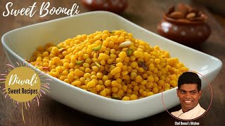 Sweet Boondi in Tamil | How to Make Sweet Boondi | Diwali Sweets | CD #325 | Chef Deena's Kitchen