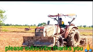 សកម្មភាពរាស់ដីដោយម៉ាស៊ីនKubota M6040 SU 5#001 #harvesting