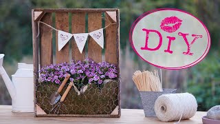 DIY for Mother’s Day | fragrant mini garden that can be sent by post | Gift idea with Pink Kisses