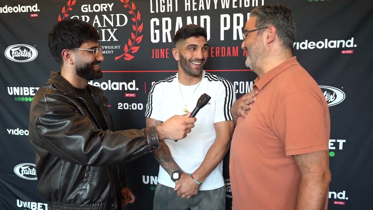 Bahram Rajabzadeh Glory Light-heavyweight Toernooi Pre-fight Interview ...