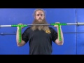 how to overhead press body lean