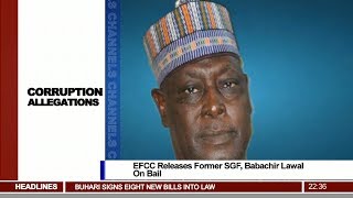 EFCC Releases Former SFG, Babachir Lawal On Bail Pt.3 |News@10| 26/01/18