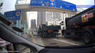 車CAM直擊 - 青山公路元朗段 坳頭shell對出交通意外 事發經過