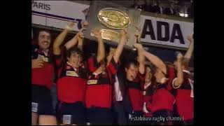 1991-1992 Résumé Finale RC Toulon - Biarritz Olympique, championnat de France de rugby à XV