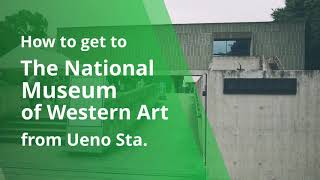 How to Get to The National Museum of Western Art from Ueno Station (Tokyo Travel Guide)