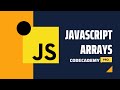 Javascript Arrays - Crushing Codecademy PRO WEB DEVELOPMENT career path Challenge