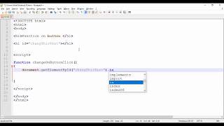 JavaScript - Simple Function Example With Button Onclick - Intact Abode