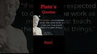 Plato  quotes and philosophy - Part 1