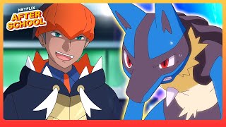 Lucario VS Gigantamax Duraludon! | Pokémon Journeys | Netflix After School