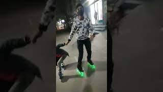 AMAZING LUMINOUS WHEEL🤯❤️ | skating | luminous | trending  | reaction | Nice skating viral video