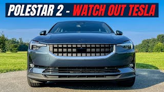2021 Polestar 2 Review - BETTER Than Tesla Model 3?