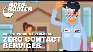 The Safest Possible Plumbing Service | Roto-Rooter Zero Contact Service
