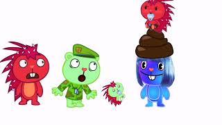 FLAKY'S WAR - FLIPPY X FLAKY - HAPPY TREE FRIENDS