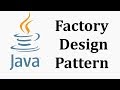 Factory Design Pattern in Java Theory