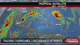 Tracking the Tropics: Earl forecast to become first major hurricane of 2022