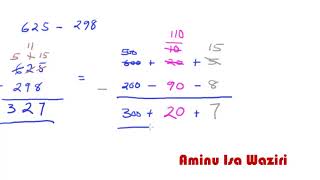 Subtraction Debewa Karin Bayani