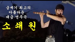 소쇄원 _금세기 최고의 아름다운 곡- 대금연주  _한강버스킹