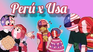 Recopilación de tik tok / / Countryhumans Usa x Perú