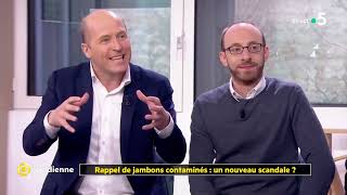 Rodolphe Bonnasse : Rappel de jambons contaminés - La Quotidienne | France 5