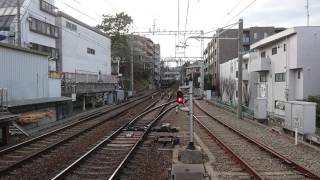 神戸線人身事故による夙川駅で折り返し運転