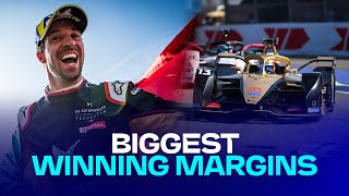 13.884 SECONDS DIFFERENCE 😱 | Biggest Winning Margins in Formula E