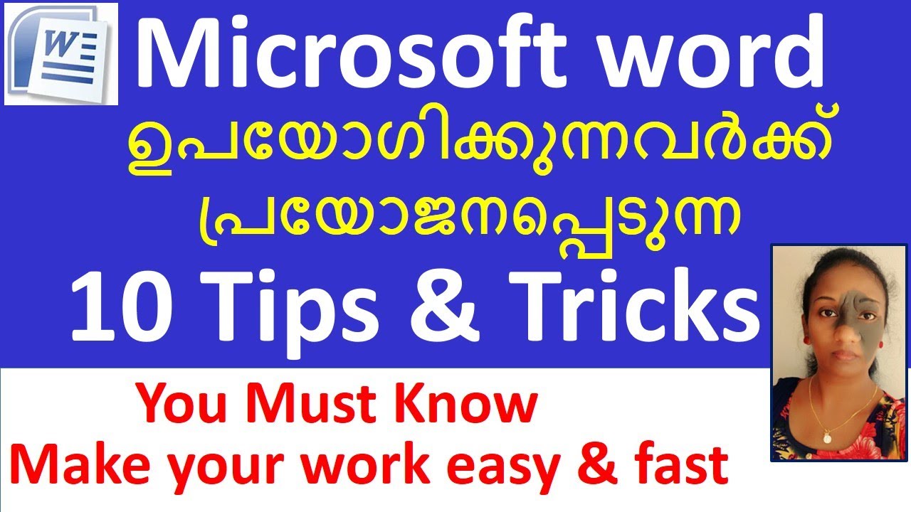 Microsoft Word Tips & Tricks - YouTube