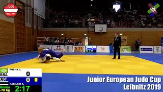 ROCHA, Laislaine (BRA) vs. KARILAID, Annika (EST); -78 kg Bronze