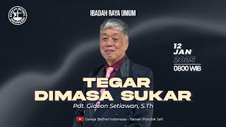 Ibadah Raya Minggu - Pdt. Gideon Setiawan, S.Th | GBI Taman Pondok Jati (12 Januari 2025)