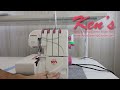 janome 793pg 100th anniversary serger overview by ken s sewing center in muscle shoals al