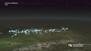 Largest lightning strike recorded in history