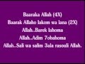 Maher Zain - Baraka Allahu Lakuma -  بارك الله لكما - Lyrics