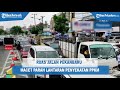 Sejumlah Ruas Jalanan Kota Pekanbaru Macet Parah Lataran Penyekatan PPKM