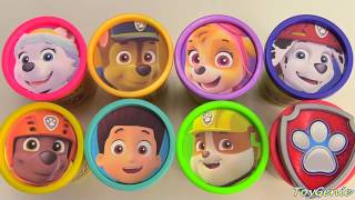 Paw Patrol Play Doh Surprises and Outfit Changes