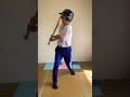 野球人g・ブコビッチ（横）のスイング＃ショート プロ野球選手