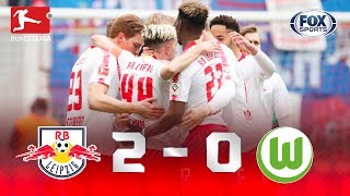 RB Leipzig - Wolfsburgo [2-0] | GOLES | Jornada 29 | Bundesliga