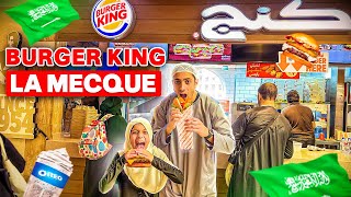 ON TESTE UN BURGER KING HALLAL À LA MECQUE 🕋👌 ( mieux que MCDO) VLOG ramadan