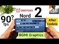 OnePlus Nord 2 BGMI 90Fps Support Test After Software Update Dimensity 1200 🔥🔥🔥