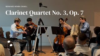 Bernhard Henrik Crusell's Clarinet Quartet No. 3, Op. 7