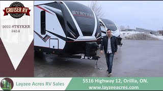 2022 Cruiser RV Stryker 3414 - Layzee Acres RV Sales