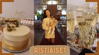 JULIA🧡// RISTIÄISET, MEIDÄN VAUVA SAI NIMEN👶// mitä vauva sai lahjaksi?