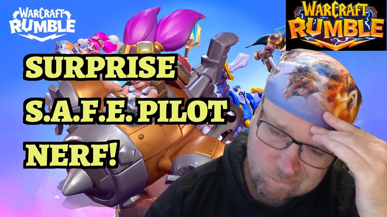 Huge Safe Pilot Nerf In Surprise Balance Patch Warcraft Rumble Youtube