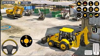 Village JCB Excavator Simulator - Construction game - Android gameplay