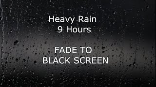 EPIC Thunder And Rain Sounds For Sleeping Black Screen | 9 Hour Loud Rainstorm | DEEP Sleep 24/7